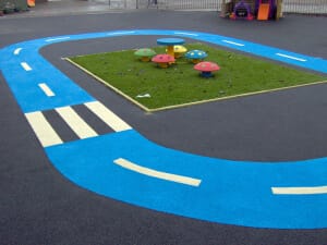 Wet Pour Playground Markings