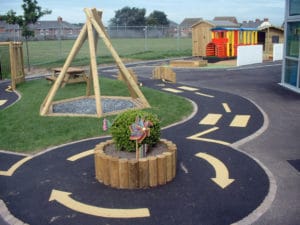 Timber Playground Play Surfacing