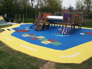 Nursery Wet Pour Playground Surfacing