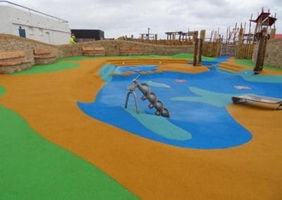 Adventure Park coloured surfacing
