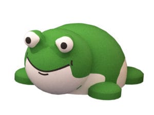 Frog 3D Animal