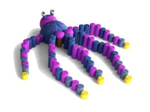 Octopus 3D Animal