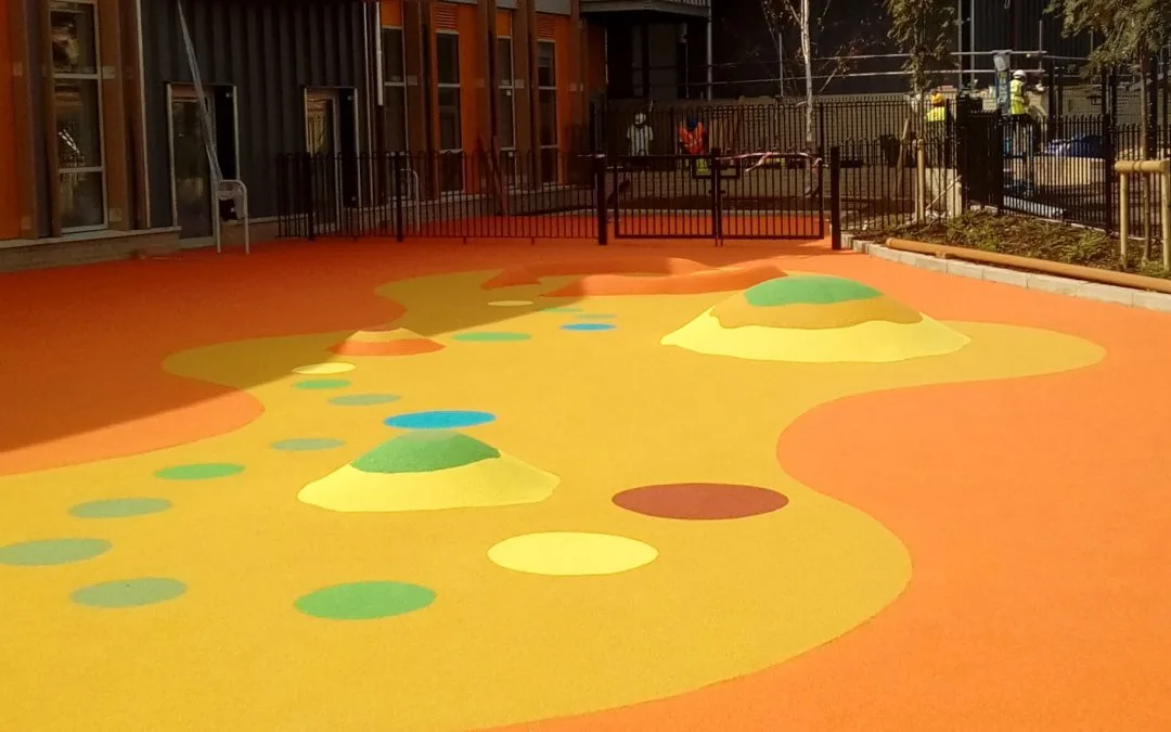 Cherry Orchard Academy, Wet Pour Surfacing