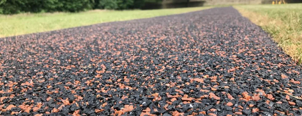 Outdoor pathway example using SUDS Bond